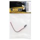 DISC.. Connector : Molex 2P Female plug with 100mm 22awg cable (1pcs)