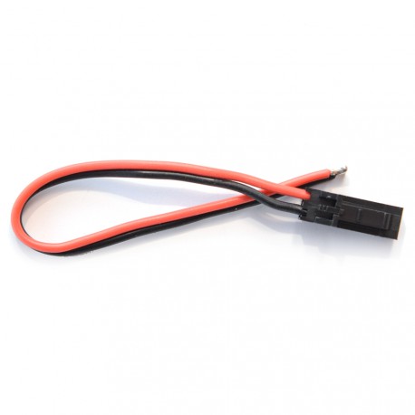 DISC.. Connector : Molex 2P Female plug with 100mm 22awg cable (1pcs)