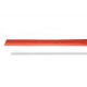 8mm thick shrink tube red - 1m