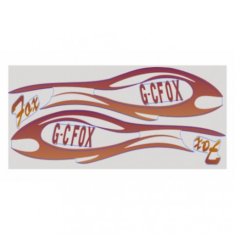 2300mm Fox - Sticker