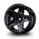 DISC.. Silver black 648 1.9" wheel (+5) (4)