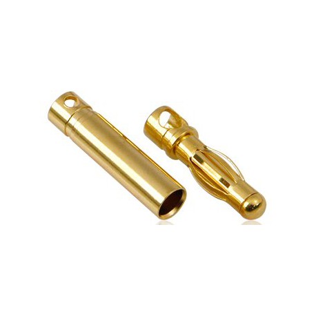 DISC.. Euro Connector (Large3) Male 2pcs.