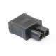"One piece" Adaptator Tamiya device (M) to Deans T plug  battery (F)