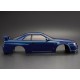 Nissan Skyline R34 195mm Metallic Blue lackiert RTU all-in