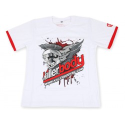 Killerbody Shirt "M" White (190g 100% Cotton)