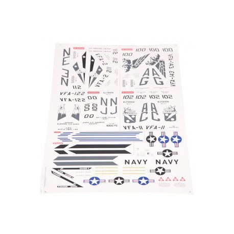 70mm F/A-18F - Decal Sheet