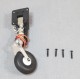 70mm YAK 130 Red - Front Landing Gear System - For V2 (upd 07-2018)