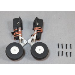 70mm YAK 130 Red - Main Landing Gear System - For V2 (upd 07-2018)