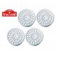 Delta type white spokes Rim (4)