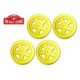 Lancia Stratos Rims Set 5 spokes yellow (4)