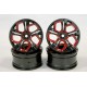 Devil red-black Rims Set 26mm (4)