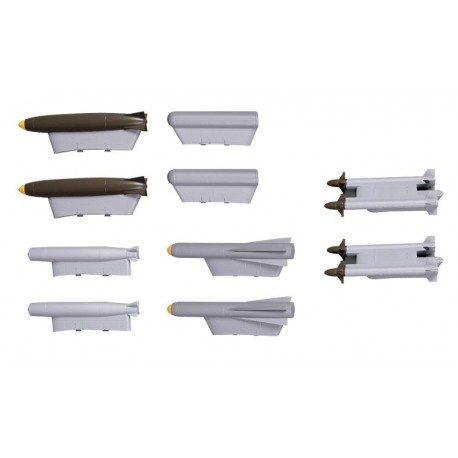 70mm A-10 V2 - Bomb and Missile Set (replace FMSPV106)