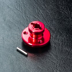 DISC.. RMX Alum. spur gear holder (red)
