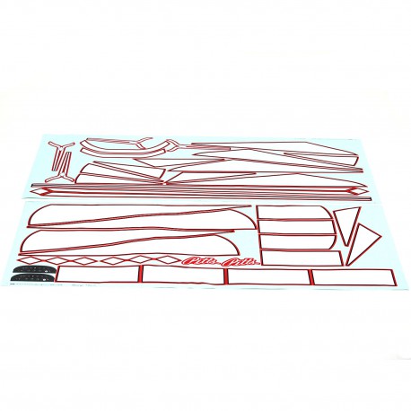 1400mm Pitts V2 - Stickers