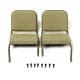 1/6 1941 MB SCALER - FRONT SEAT ASSEMBLY (1 Pair)