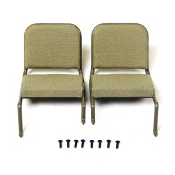 1/6 1941 MB SCALER - FRONT SEAT ASSEMBLY (1 Pair)