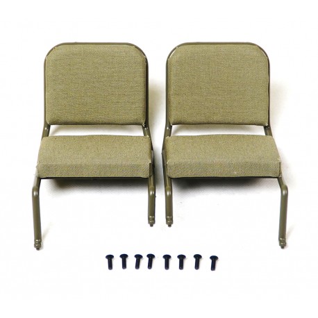 1/6 1941 MB SCALER - FRONT SEAT ASSEMBLY (1 Pair)
