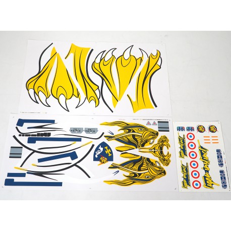 80mm Rafale - Decal Sheet