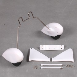 DISC.. Main landing gear - 1.1M Waco - Red