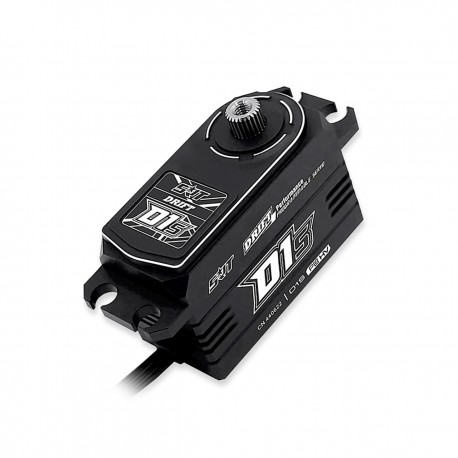 Servo Drift D1S Low Profile CNC aluminium case 18.5kg/0.08se