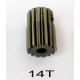 motor wheel 14T (see 97400460) - use 97400460