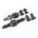 1/10 Mashigan - rear axle plastic parts
