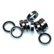 Ball Bearing 12x18x4 mm Rubber sealed