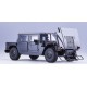 1/12 Hummer H1 scaler RTR car kit - Black
