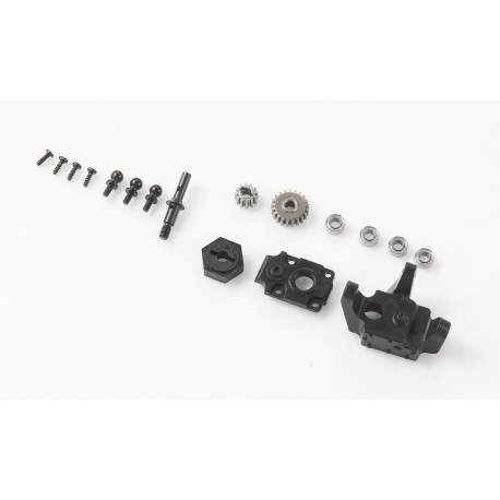 1/12 Hummer H1 - Front right / rear left portal axle