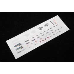 1/24 smasher v2 - car decal sheet v2 (blue)