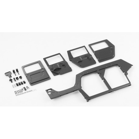 1/12 Hummer H1 - Left door set (black)