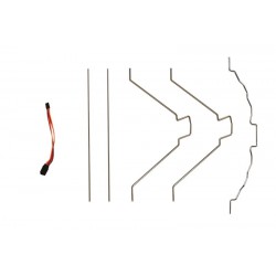 1500mm Maule - landing gear/ float wire set (including y harness)