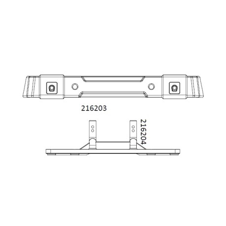 JT4 rear bumper assembly