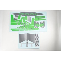 64mm Futura : Sticker (green)