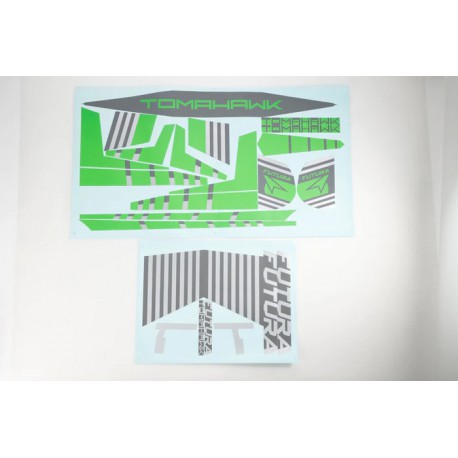 64mm Futura : Sticker (green)