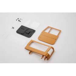 1/10 Toyota FJ40 - left door and window (yellow)