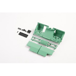 1/12 Land rover - instrument panel green painted