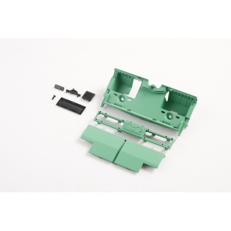 1/12 Land rover - instrument panel green painted