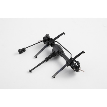 1/12 Land rover - front axle assembly