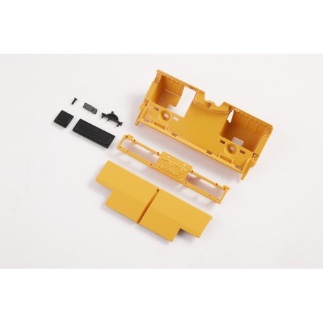 1/12 Land rover - instrument panel yellow painted