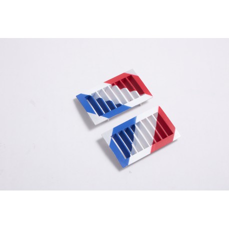 80mm F-86 : air grill on the fuselage (blue)