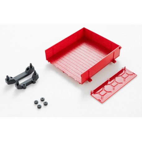 1/24 Unimog FCX24 - car hopper red