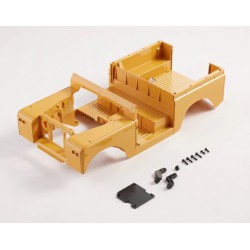 1/12 Land rover - car body yellow painted