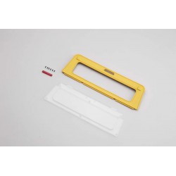 1/12 Hummer H1 - Rear window frame (yellow)