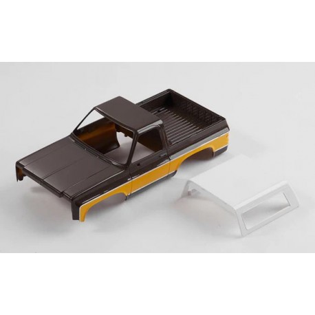 1/24 K5 Blazer FCX24 - car BODY & canvas top painted (brown/yellow)