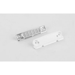 DISC.. 1/24 FCX24 Smasher - exhaustion plate (white)