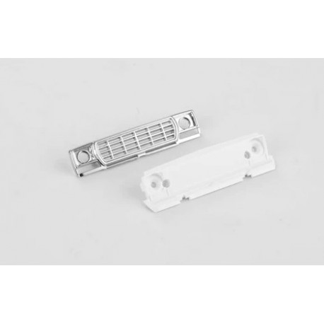 DISC.. 1/24 FCX24 Smasher - exhaustion plate (white)