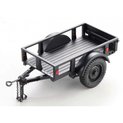 1/18 - 1/12 - Utility trailer C (Black)