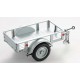 1/18 - 1/12 - Utility trailer C (Silver)
