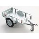 1/18 - 1/12 - Utility trailer C (Silver)